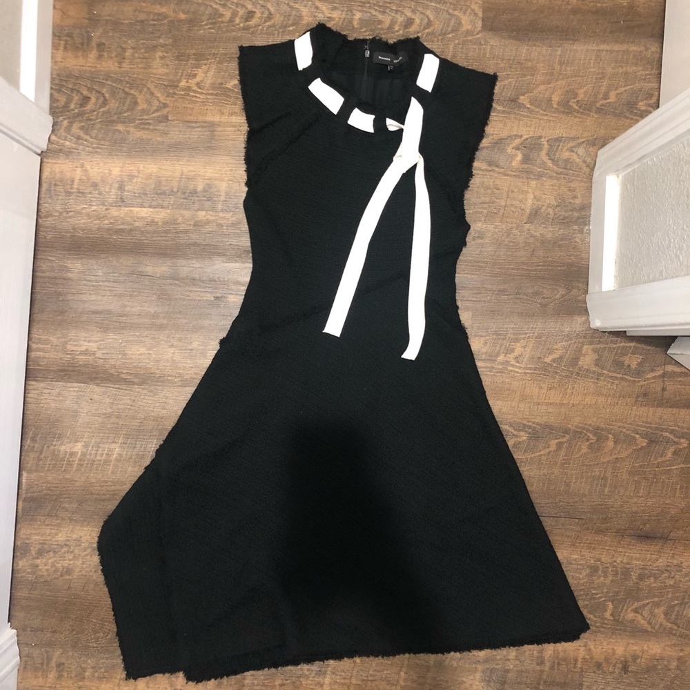 Proenza Schouler Black Sleeveless Midi Dress
